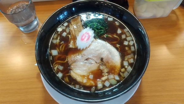 「黒らーめん700円」@らーめん あお屋の写真