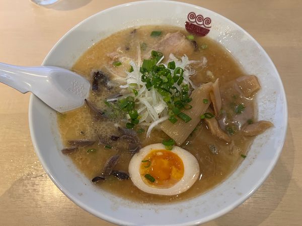 「塩とんこつ」@麺屋かなたの写真