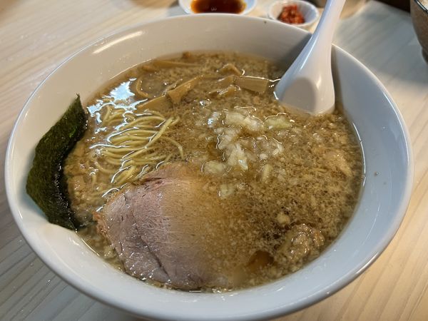 「こってりラーメン」@元祖敏々亭 びんびんの写真