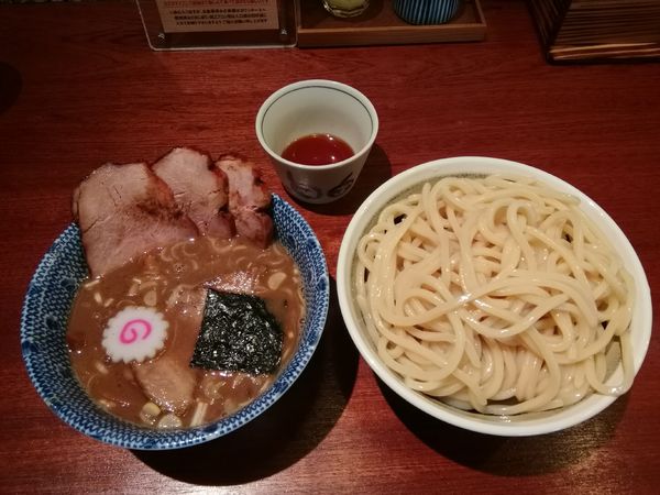 「チャーシューつけソバ 1200円(塩ダレ変更)」@つけソバ いしいの写真