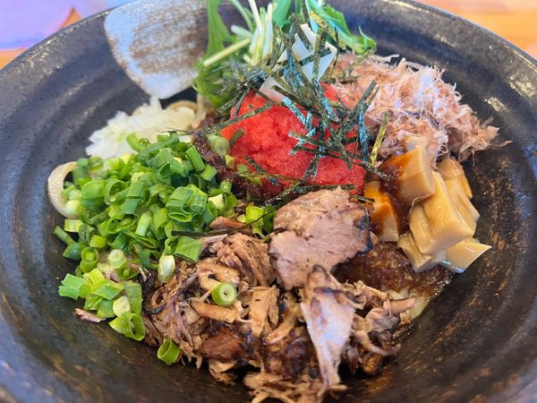 「明太バター」@極太麺 まな屋の写真