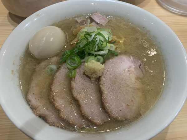 「チャーシューめん(味噌)＋煮玉子」@三ん寅の写真