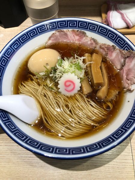 「特製中華そば」@中華そば 竹むらの写真