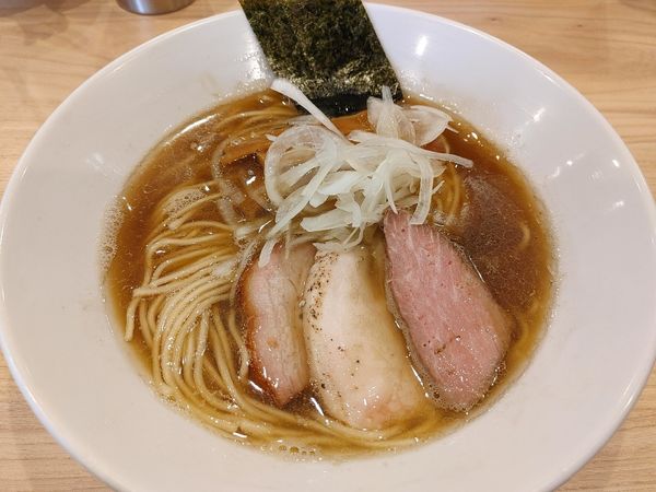 「煮干しらぁ麺850円」@麺処 にし尾の写真