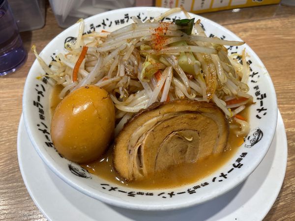 「味玉野郎ラーメン普通」@野郎ラーメン 錦糸町店の写真