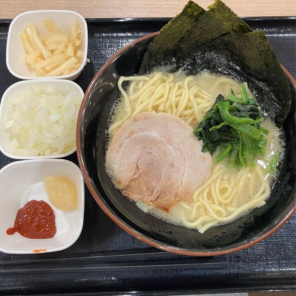 「ラーメン塩650円」@横浜家系ラーメン 壱角家 アリオ柏店の写真
