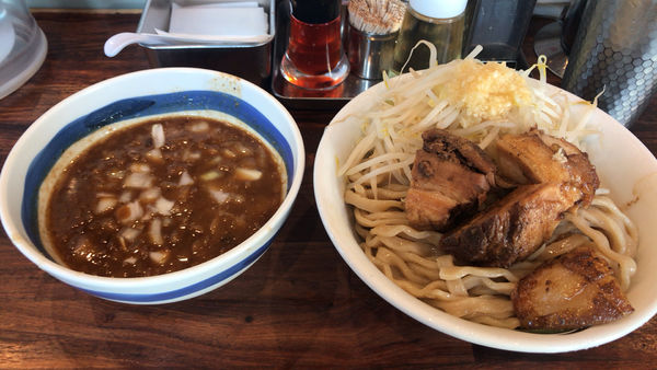 「つけ雷（ 野菜 ）並 150g　1000円」@雷 北松戸本店の写真