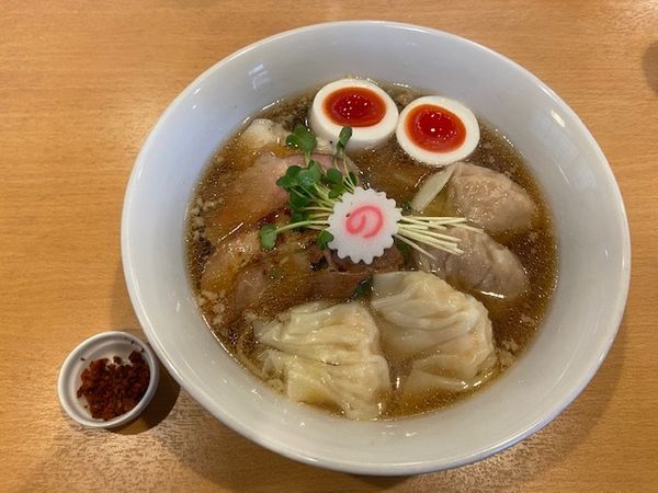 「特製ワンタンメン（醤油）」@麺屋 木ノ下の写真