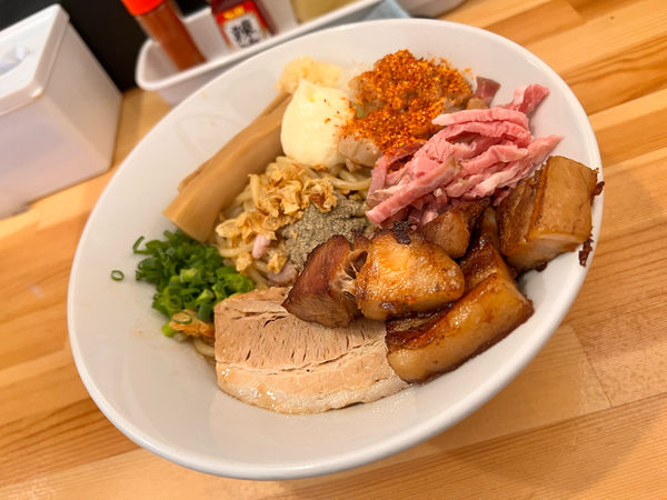 「まぜそば」@煮干らーめん 川むらの写真