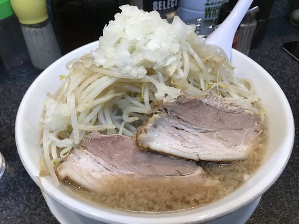 「正油豚2枚」@らうめん さぶ郎の写真