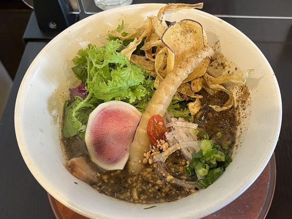 「【限定】シュリンプsoba　醤油」@sobabar Ciliegioの写真