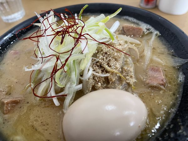 「鴨だし味玉味噌ラーメン」@noodleshop  arakawaの写真