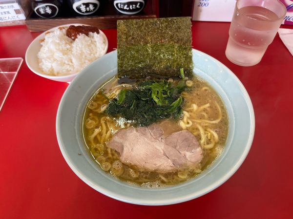 「ランチライスセット900円」@横浜家系らーめん たま家の写真