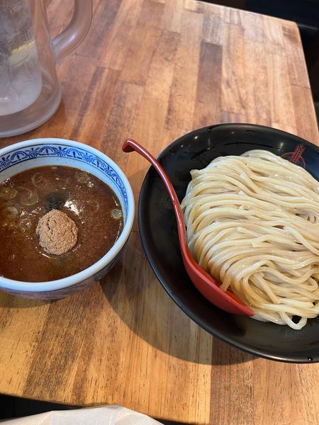「豚骨魚介つけ麺」@三田製麺所 中野店の写真