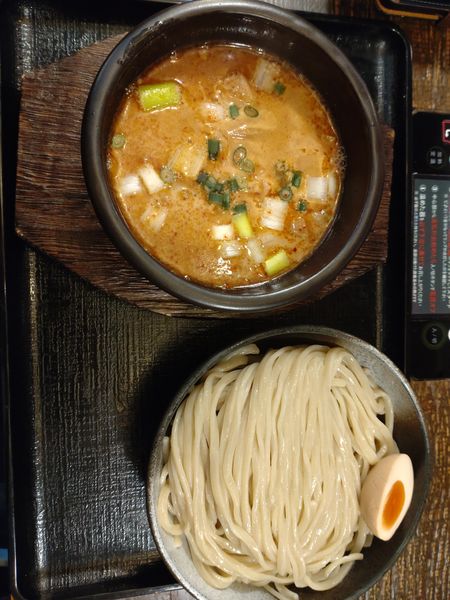 「辛塩つけめん」@中華そば ことぶきやの写真