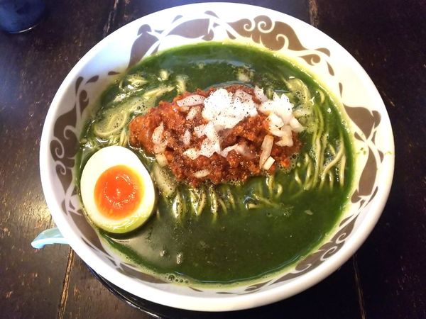 「【限定】レッドホットニラペッパー　950円」@煮干結社 弘前店の写真