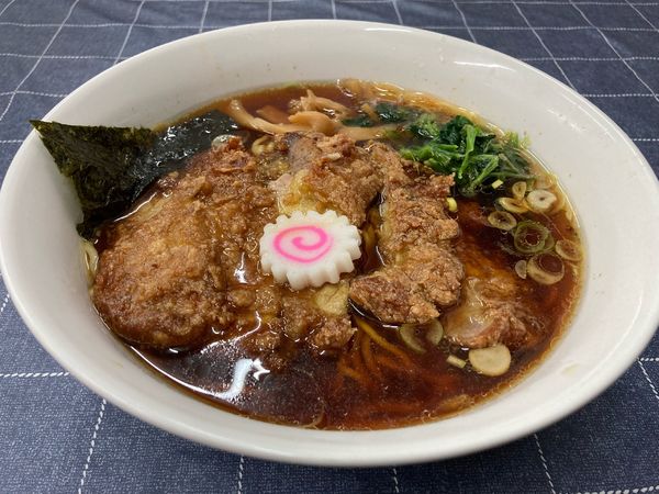「パイコーメン・半チャーハン」@中華食堂 古磯の写真