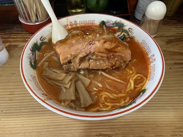 「辛鬼肉味噌ラーメン(1200円)」@らーめん 首鬼の写真