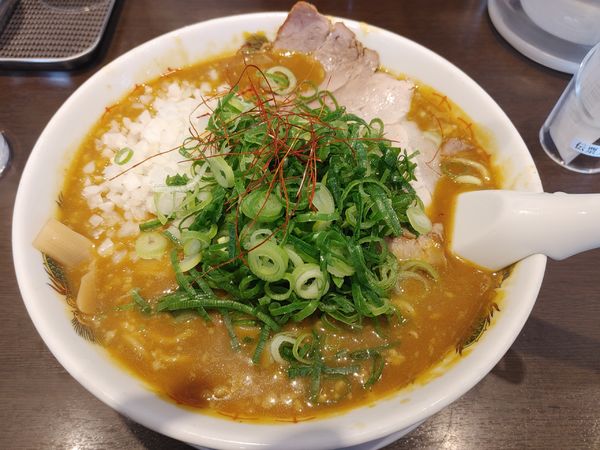 「カレーラーメン」@来来亭 竜王店の写真