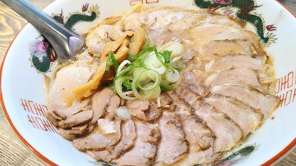 「中華そば肉増し」@中華そば専門 白華楼 名駅店の写真