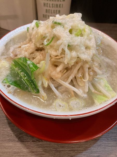 「濃厚豚骨背脂タンメン」@背脂らーめん 背脂チャチャチャの写真