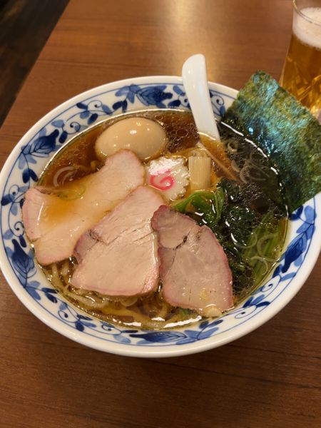 「玉子入り中華そば」@白河手打ち中華 孫市の写真