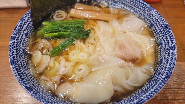 「ワンタン麺」@麺屋わおんの写真