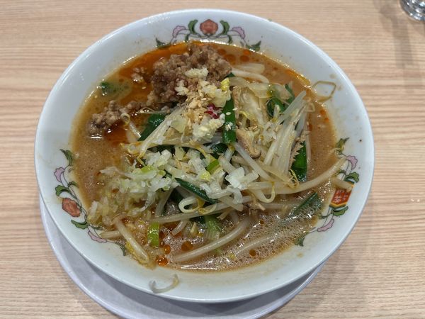 「辣菜麺　麺硬め　830円」@餃子の王将 463号バイパス所沢林店の写真