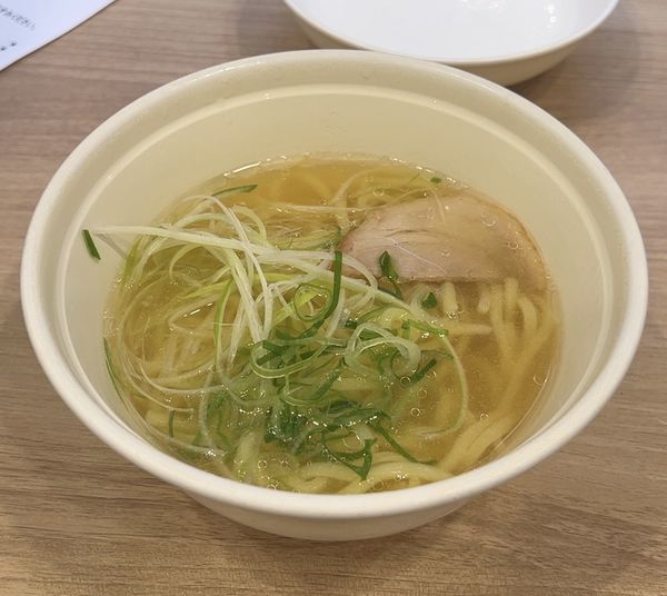 「鯛スープの塩ラーメン」@かっぱ寿司 市原店の写真