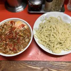 チャーシュー.玉子つけメン(ちょい辛) 1250円