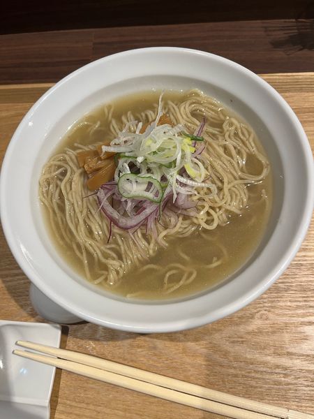 「【数量限定】冷やし煮干し三種の重ね塩ソバ 1,100円」@NIBOSHIMANIAの写真