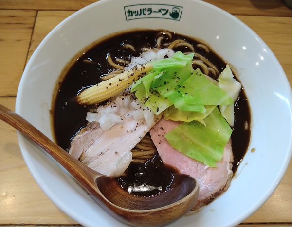 「【限定】スパイシーカレーまぜそば ￥900」@らーめん カッパハウスの写真