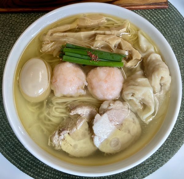 「特製塩らぁ麺」@麺や金時の写真