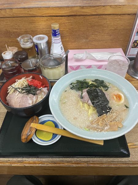 「Bセット(並)」@ラーメンHOUSE リュウビの写真