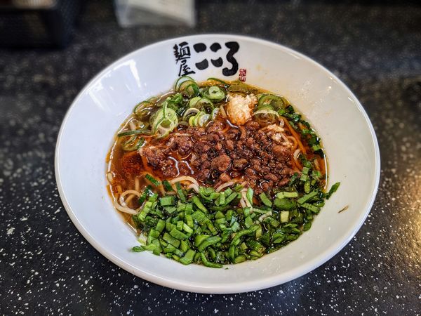 「台湾ラーメン」@麺屋 こころ 高田馬場店の写真