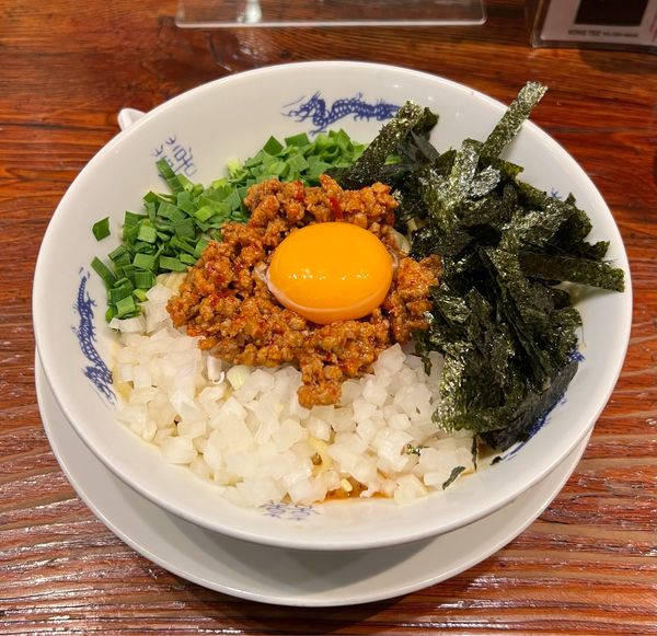 「たんたんたいわん混ぜ蕎麦」@中華蕎麦にし乃の写真