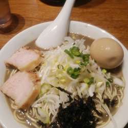 濃厚煮干しそば　大