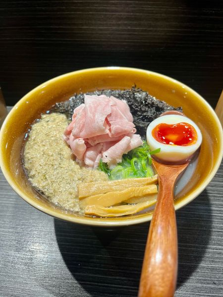 「特製牡蠣塩【手仕込みちぢれ麺】」@中華蕎麦 無冠の写真