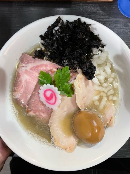 「特製煮干しそば」@中華そば いづるの写真