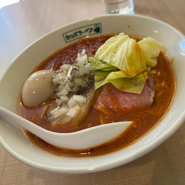 「味玉とまとらーめん」@らーめん カッパハウスの写真