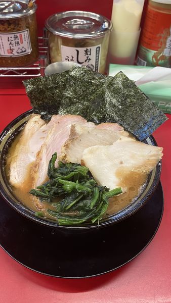 「チャーシュー麺＋豚トロチャーシュー」@柏 王道家の写真