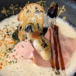 牡蠣ラーメン