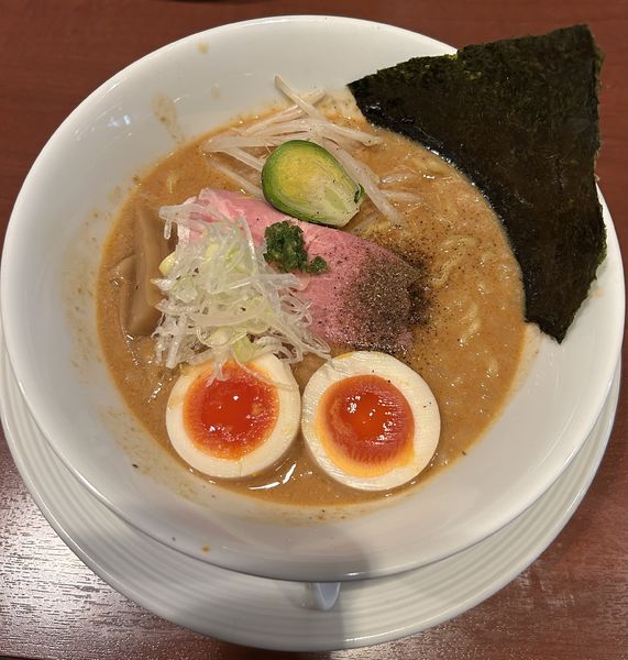「限定　味噌らぁ麺¥1350」@酒肴場 屯の写真