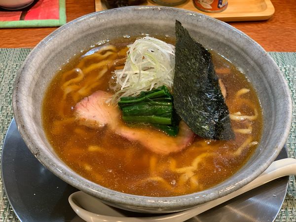 「醤油ラーメン」@らーめん 梶原の写真