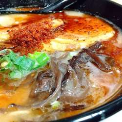 #とんこつラーメン黒 #バリカタ #750円