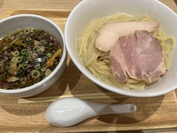 「昆布水つけ麺大盛」@らぁ麺 ひがし田の写真