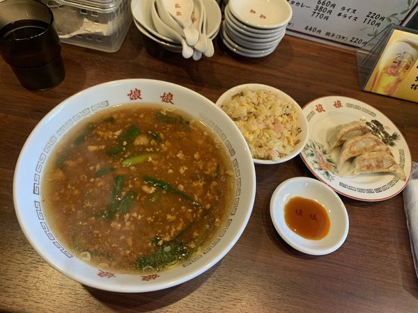 「Aセット」@娘娘 浦和仲町店の写真