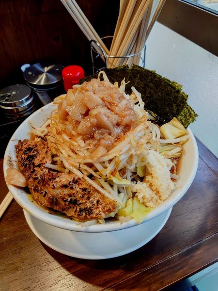 「ラーメン 全部いり」@めん屋 五坊の写真