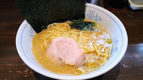 「のりラーメン(麺硬め･味濃いめ)」@横浜家系ラーメン 中島家の写真