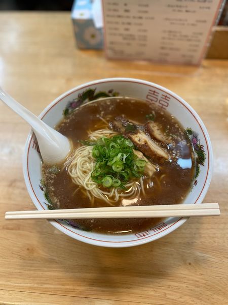 「らーめん醤油大盛」@鶏めし ラーメン さん-いちの写真